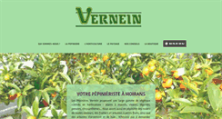 Desktop Screenshot of pepinieresvernein.com